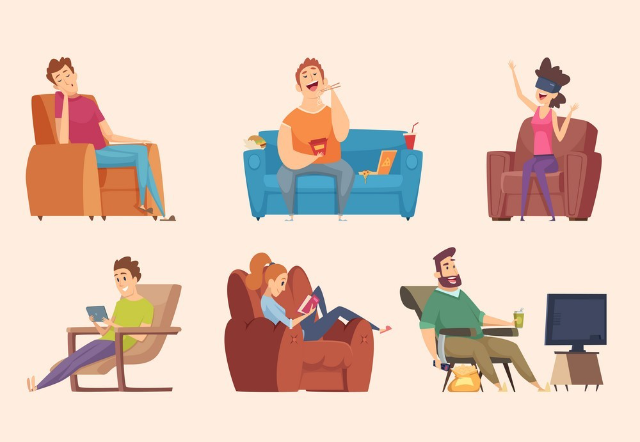 Mengenal Tentang Gaya Hidup Kurang Aktif Sedentary Lifestyle