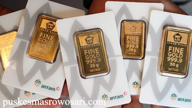 Harga Emas Antam Turun Rp 50.000 per Gram 15 November 2025